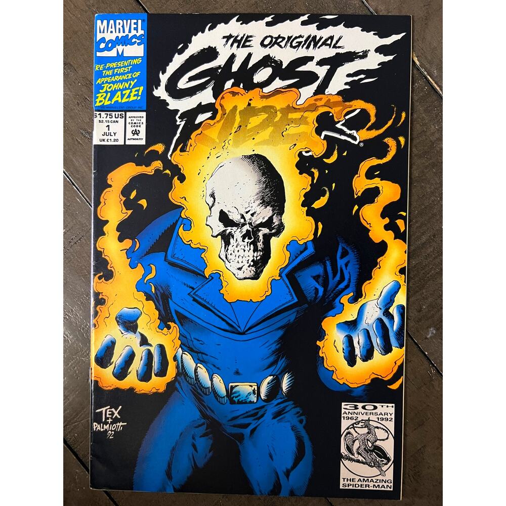 VINTAGE 1992 Marvel "GHOST RIDER" #1 - M - Never Opened!